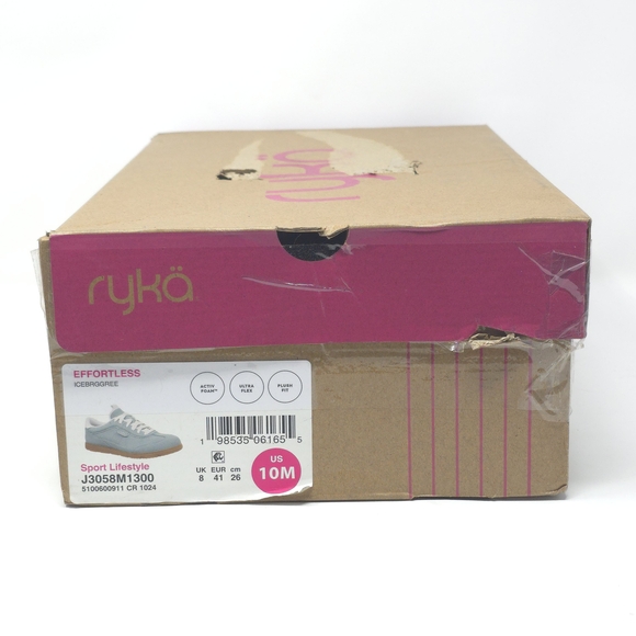 Ryka Sneakers Effortless Court Inspired Shoes Iceberg Green 10 M - Picture 13 of 14